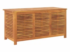 vidaxl Baúl De Jardín|Caja de almacenaje de jardín madera maciza acacia 113x50x56 cm