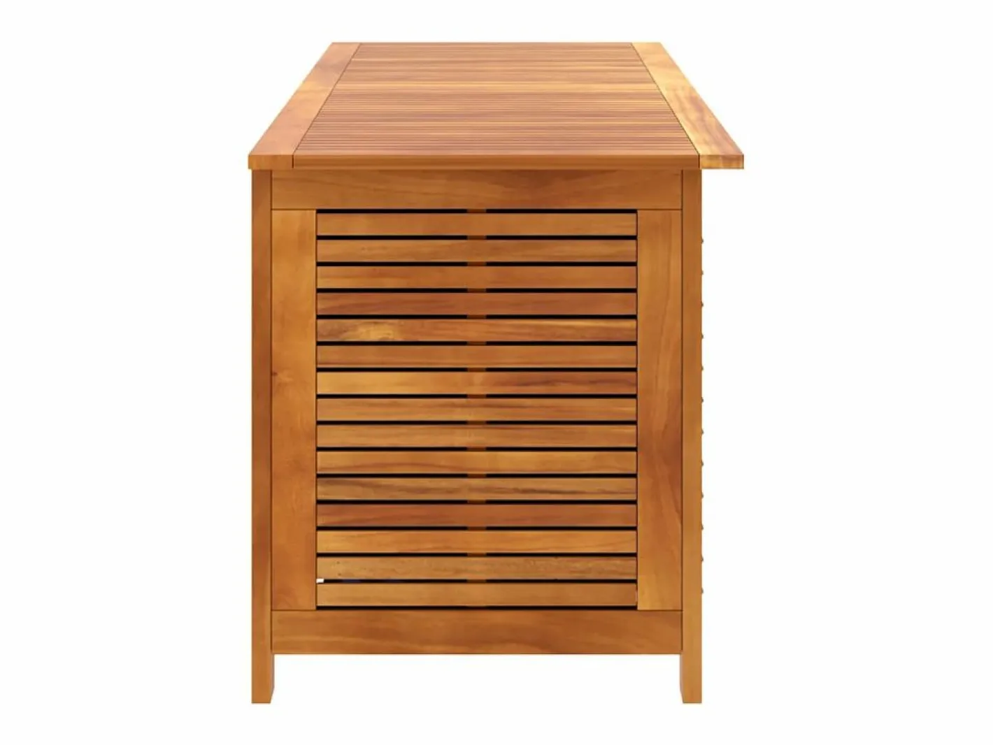 vidaxl Baúl De Jardín|Caja de almacenaje de jardín madera maciza acacia 150x50x56 cm