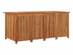 vidaxl Caja de almacenaje de jardín madera maciza acacia 175x80x75 cm Marru00f3n Hot