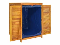 vidaxl Baúl De Jardín|Caja de almacenaje de jardín madera maciza acacia 70x87x104 cm
