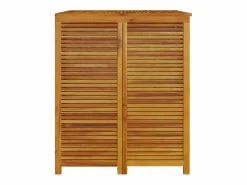 vidaxl Baúl De Jardín|Caja de almacenaje de jardín madera maciza acacia 70x87x104 cm