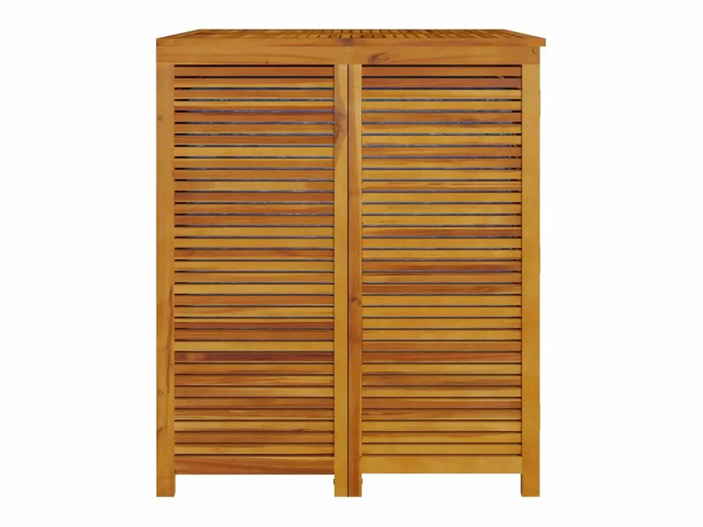 vidaxl Baúl De Jardín|Caja de almacenaje de jardín madera maciza acacia 70x87x104 cm