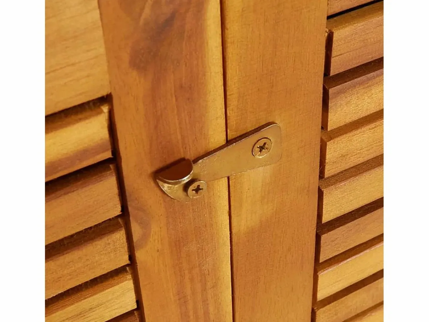 vidaxl Baúl De Jardín|Caja de almacenaje de jardín madera maciza acacia 70x87x104 cm