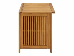 vidaxl Caja de almacenaje de jardín madera maciza acacia 90x50x58 cm Color natural claro Best