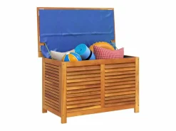 vidaxl Baúl De Jardín|Caja de almacenaje de jardín madera maciza acacia 90x50x56 cm