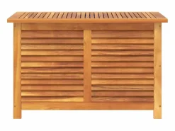 vidaxl Baúl De Jardín|Caja de almacenaje de jardín madera maciza acacia 90x50x56 cm
