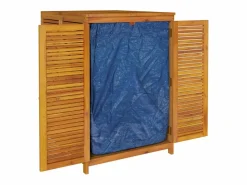 Caja de almacenaje de jardín madera maciza acacia 140x87x104 cm^vidaxl Sale