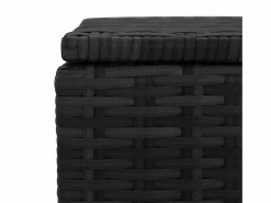 vidaxl Baúl De Jardín|Caja de almacenaje de jardín ratán sintético 150x50x60 cm