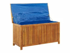 Caja de almacenaje de jardín madera maciza acacia 113x50x58 cm^vidaxl Online