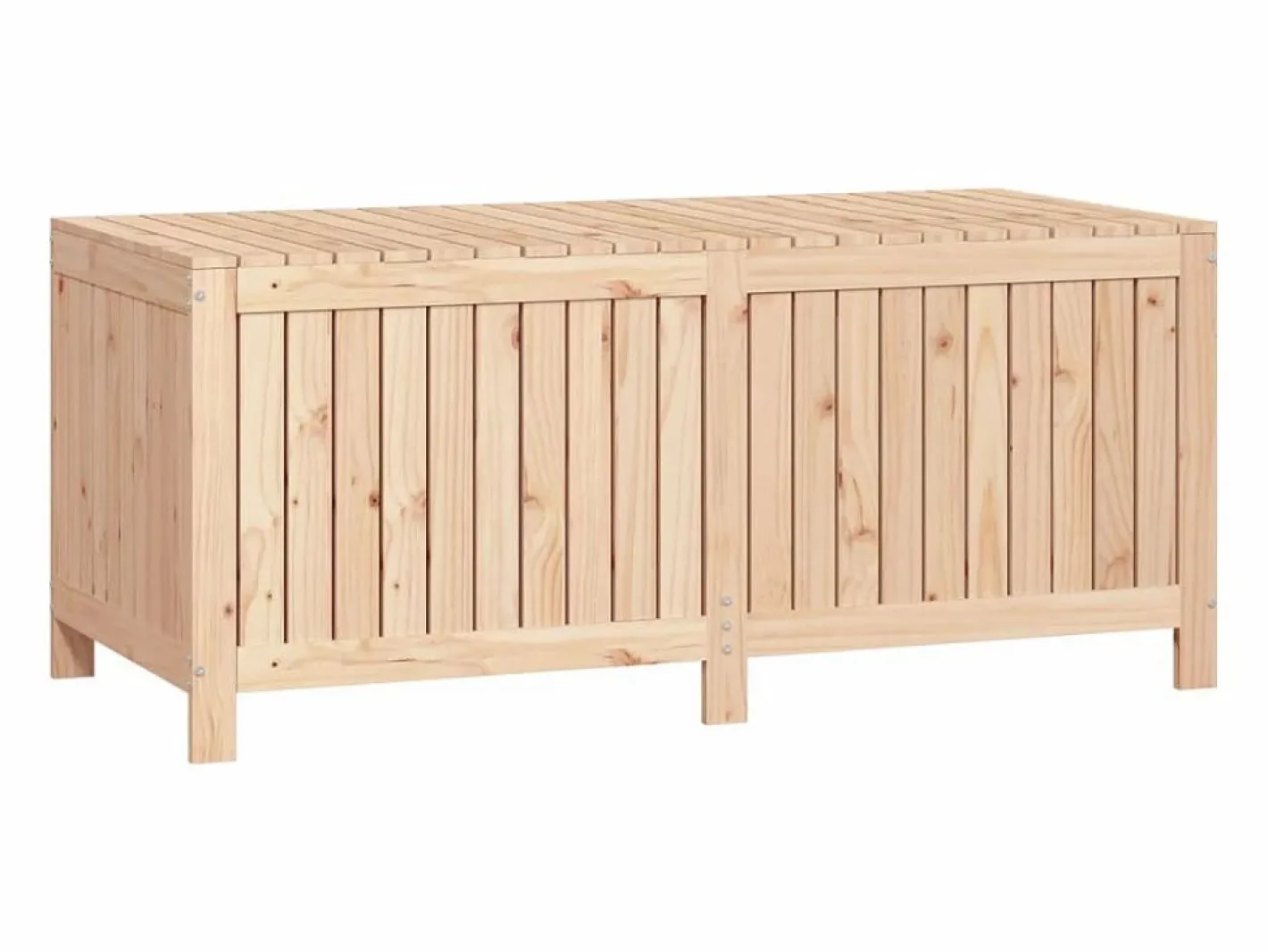 Caja de almacenaje jardín madera maciza de pino 147x68x64 cm^vidaxl Online