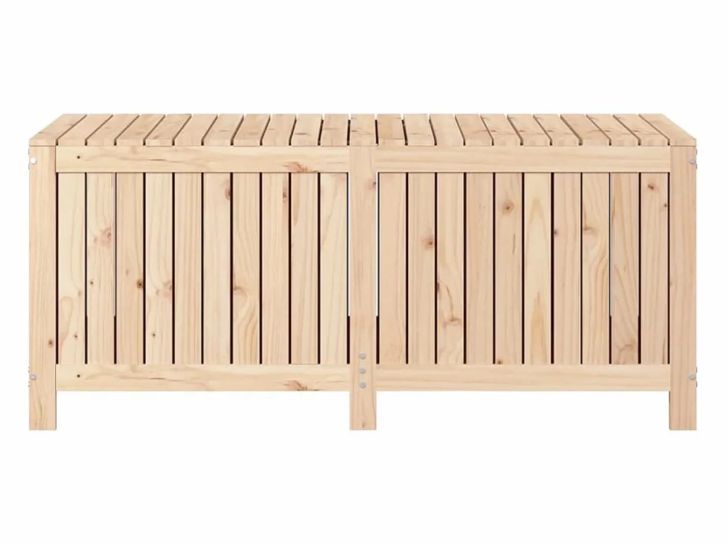 Caja de almacenaje jardín madera maciza de pino 147x68x64 cm^vidaxl Online