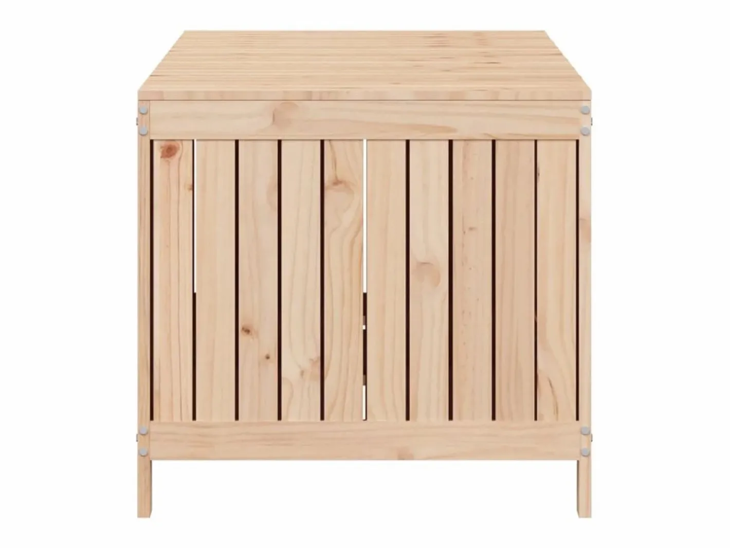 Caja de almacenaje jardín madera maciza de pino 147x68x64 cm^vidaxl Online