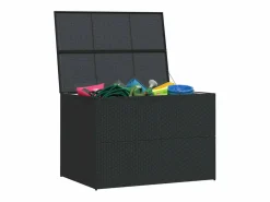 Caja de almacenaje jardín ratán sintético 150x100x100 cm^vidaxl Best