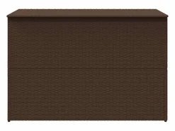 Caja de almacenaje jardín ratán sintético marrón 150x100x100 cm^vidaxl Hot