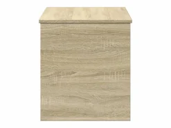 vidaxl Caja de almacenaje madera ingeniería roble Sonoma 100x42x46 cm Color natural claro Discount