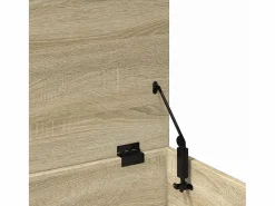 vidaxl Caja de almacenaje madera ingeniería roble Sonoma 100x42x46 cm Color natural claro Discount