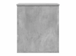 Caja de almacenaje madera ingeniería hormigón 40x42x46 cm ES411219 Gris Discount