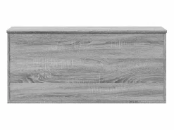 vidaxl Caja de almacenaje madera ingeniería Sonoma 100x42x46 cm Gris Hot