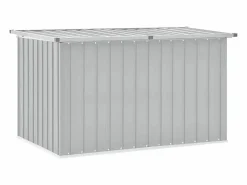 vidaxl Caja de almacenaje para jardín 149x99x93 cm Gris Hot