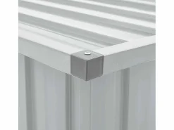 vidaxl Caja de almacenaje para jardín 149x99x93 cm Gris Hot