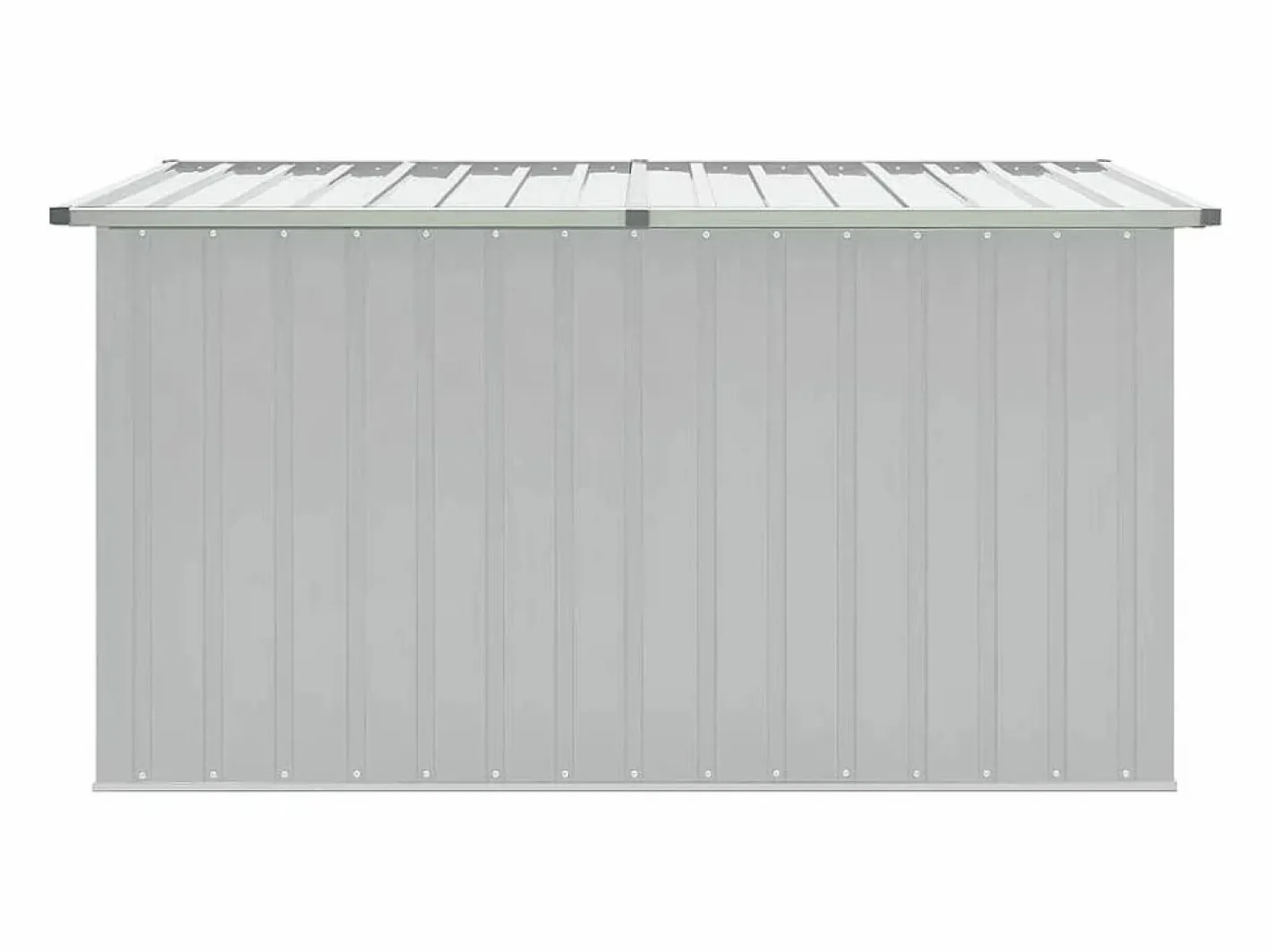 vidaxl Caja de almacenaje para jardín 171x99x93 cm Gris Hot
