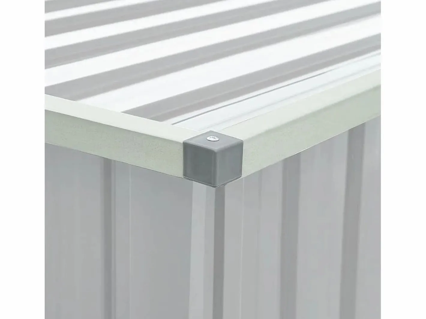 vidaxl Caja de almacenaje para jardín 171x99x93 cm Gris Hot