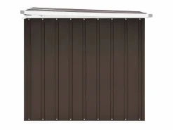 Caja de almacenaje para jardín marrón 149x99x93 cm^vidaxl Discount