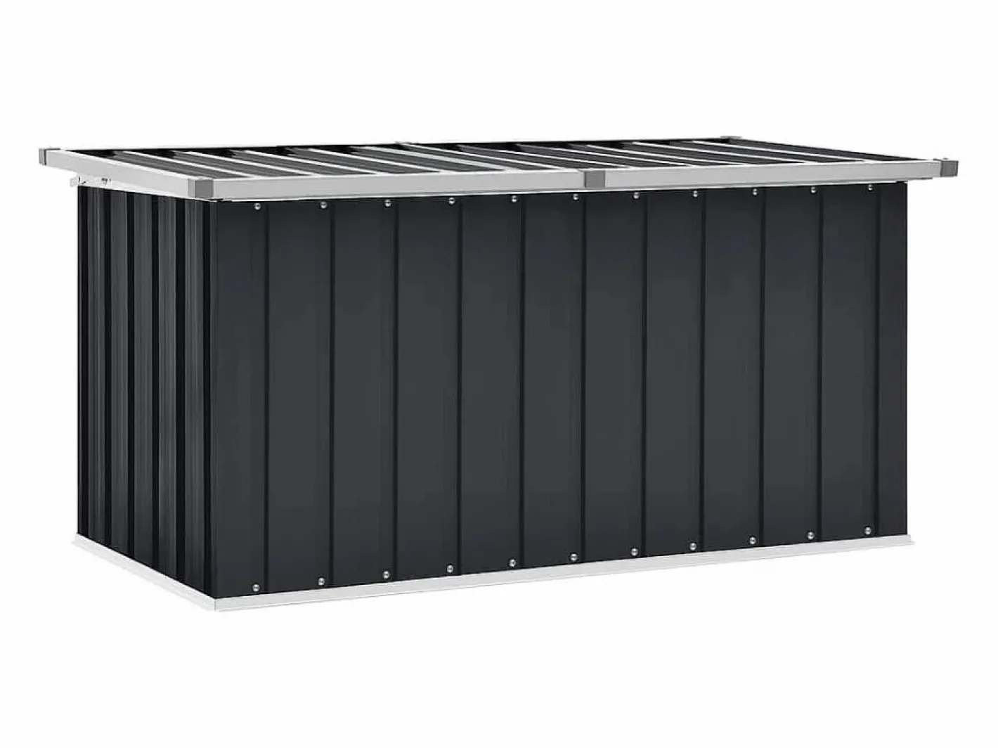 vidaxl Baúl De Jardín|Caja de almacenaje para jardín 129x67x65 cm
