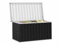 vidaxl Baúl De Jardín|Caja de almacenaje para jardín 129x67x65 cm