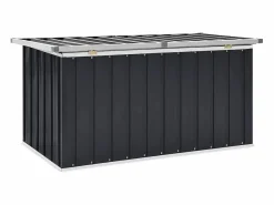 vidaxl Baúl De Jardín|Caja de almacenaje para jardín 129x67x65 cm