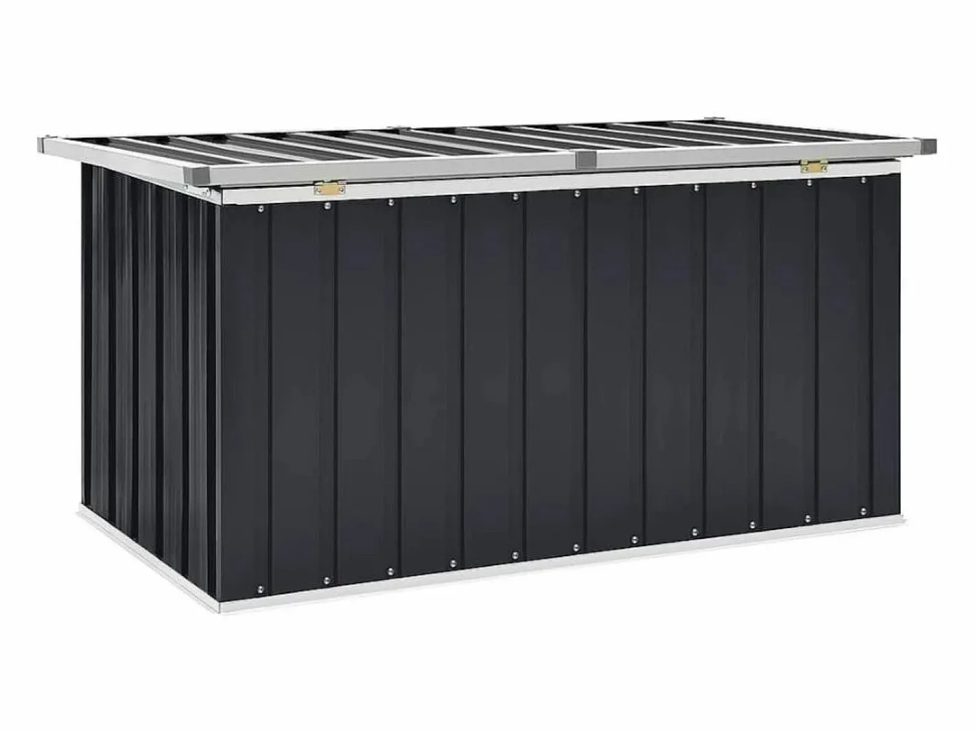 vidaxl Baúl De Jardín|Caja de almacenaje para jardín 129x67x65 cm