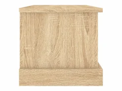 Caja de almacenaje roble Sonoma 50x30x28 cm madera de ingeniería^vidaxl Online