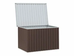 Caja de almacenamiento de jardín Marrón 149x99x93 cm Marru00f3n Sale