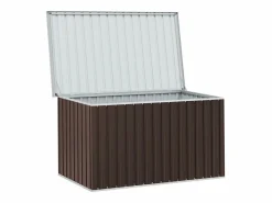 Caja de almacenamiento de jardín marrón 171x99x93 cm^vidaxl Hot