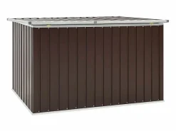 Caja de almacenamiento de jardín marrón 171x99x93 cm^vidaxl Hot