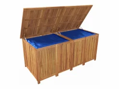 Armario De Jardín|Caja de almacenamiento de jardín 175x80x75 cm madera maciza de acacia
