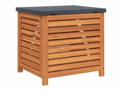Armario De Jardín|Caja de almacenamiento de jardín 60x50x55 cm madera de eucalipto