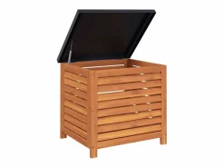 Armario De Jardín|Caja de almacenamiento de jardín 60x50x55 cm madera de eucalipto