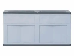 Armario De Jardín|Caja de almacenamiento para jardín 320 L Negro