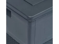 Caja de almacenamiento para jardín 320 L Antracita Gris Clearance