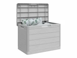 Armario De Jardín|Caja de cojín para exterior 77,5x44,5x53 cm polipropileno