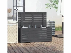 Caja de jardín 101x50,5x46,5 cm madera maciza de pino^ Clearance