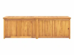Armario De Jardín|Caja de jardín 175x50x55 cm Madera maciza de teca