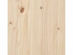 Caja de lavandería 44x44x66 cm Madera maciza de pino^ New