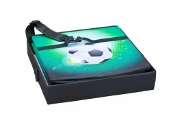 ebuy24 Cesta|Cajas de almacenamiento Fabo, bolsa refrigeradora, taburete, con tapa, , blanco, verde.