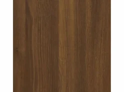 vidaxl Cajonera De Escritorio|Cajonera con ruedas madera contrachapada marrón roble