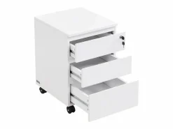 Vente-unique Cajonera De Escritorio|Cajonera de oficina con 3 cajones en color - OLBERDA