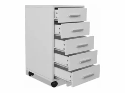 Cajonera de oficina con ruedas 5 cajones ES621694^ Outlet