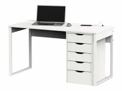 Cajonera Eko 5 Cajones Blanca Oficina Despacho 71x40x43 cm^ Outlet