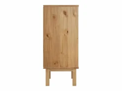 vidaxl Cajonera OTTA madera maciza de pino 45x39x90 cm Color natural claro New